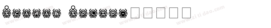 Scarab Solid字体转换
